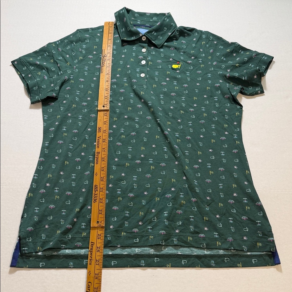The Masters Magnolia Lane Collection Women’s Short Sleeve All over Print Polo - Picture 5 of 8